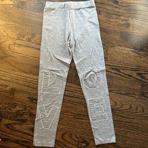 Grey "Love" pants
